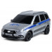 Радиоуправляемая машина AUTODRIVE Lada Granta полиция, 1/16, серебристый, 40MHz, в/к 34*15*13,5см