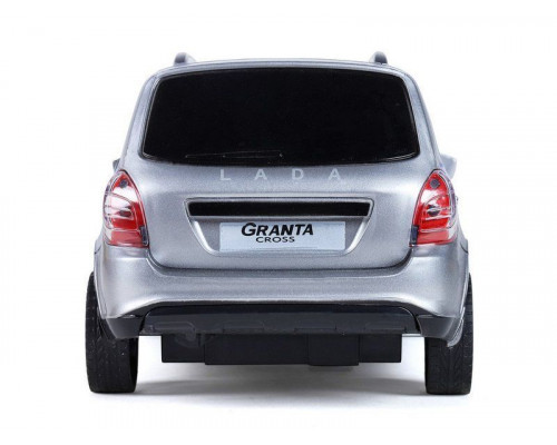 Радиоуправляемая машина AUTODRIVE Lada Granta полиция, 1/16, серебристый, 40MHz, в/к 34*15*13,5см