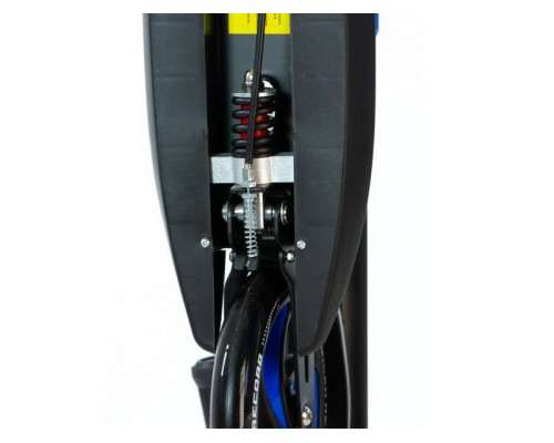 Самокат двухколесный D8 Record (чёрно-синий)