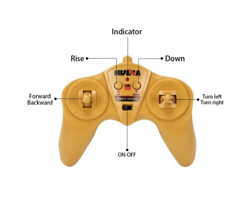 Радиоуправляемый карьерный самосвал HUI NA TOYS 2.4G 6CH 1/18 RTR