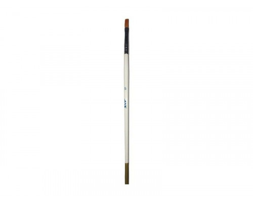 Кисть из синтетического волоса, плоская № 5, шт