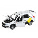 Машина АВТОПАНОРАМА Яндекс.Такси LADA GRANTA CROSS, белый, 1/24, свет, звук, в/к 24,5*12,5*10,5см