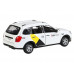 Машина АВТОПАНОРАМА Яндекс.Такси LADA GRANTA CROSS, белый, 1/24, свет, звук, в/к 24,5*12,5*10,5см