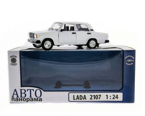 Машина АВТОПАНОРАМА ВАЗ 2107,1/24, Pull Bаck механизм, в/к 10*12*22 cм