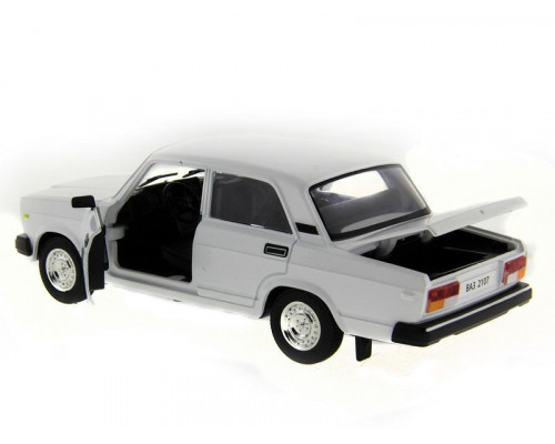 Машина АВТОПАНОРАМА ВАЗ 2107,1/24, Pull Bаck механизм, в/к 10*12*22 cм