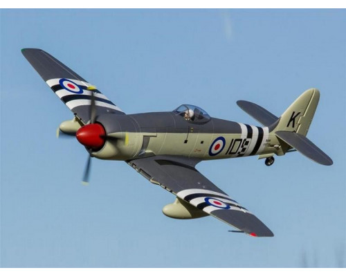 Радиоуправляемый самолет Top RC SEA FURY зеленый 1200мм PNP