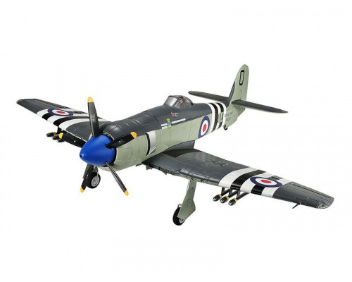 Радиоуправляемый самолет Top RC SEA FURY зеленый 1200мм PNP