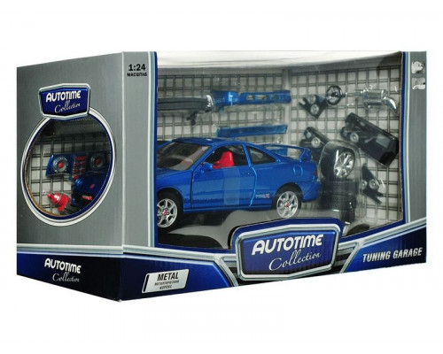 Машина Autotime ACURA INTEGRA TYPE-R 2000 тюнинг гараж 1:24