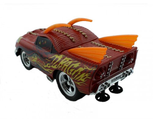 Р/У машина Дракон из серии Muscle Сar 1/16 + свет + звук пульт пистолетного типа