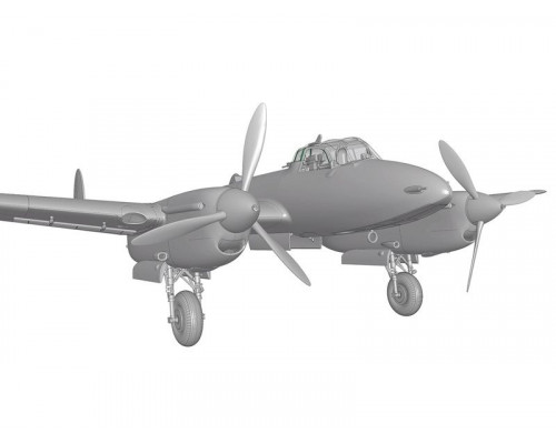 Сборная модель ZVEZDA Пикирующий бомбардировщик Пе-2, 1/48