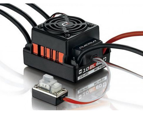 Бесколлекторный бессенсорный регулятор Hobbywing QuicRun-WP-10BL60 (60A-380A, 1/10)