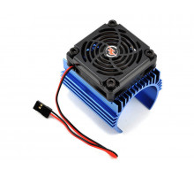 Радиатор двигателя с вентилятором Hobbywing Fan-COMBO C4 (вентилятор 5010+ радиатор 4465)