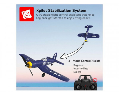 Радиоуправляемый самолет Volantex RC F4U 400мм 2.4G 4ch LiPo RTF with Gyro