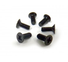 Винт потайной M3x8 под крестовую отвёртку 6шт.