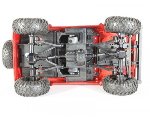 Радиоуправляемая машина MN MODEL английский внедорожник Defender (красный) 4WD 2.4G 1/12 RTR