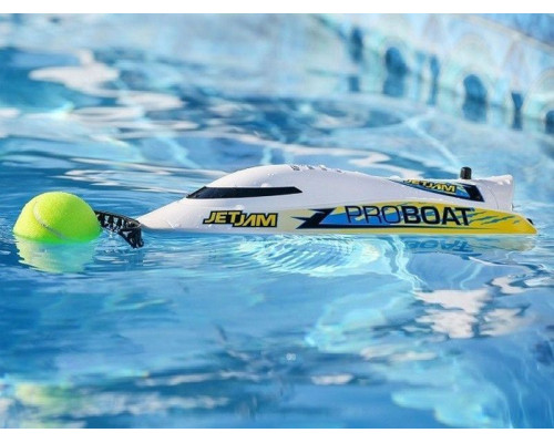 Радиоуправляемый катер ProBoat Jet Jam 12 Pool Racer (белый) RTR