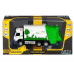 Машина АВТОПАНОРАМА Volvo мусоровоз, белый, 1/50, свет, звук, в/к 28*14*10 см