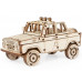 Деревянный конструктор Lemmo Внедорожник Алькор-М, 70 деталей