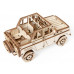 Деревянный конструктор Lemmo Внедорожник Алькор-М, 70 деталей