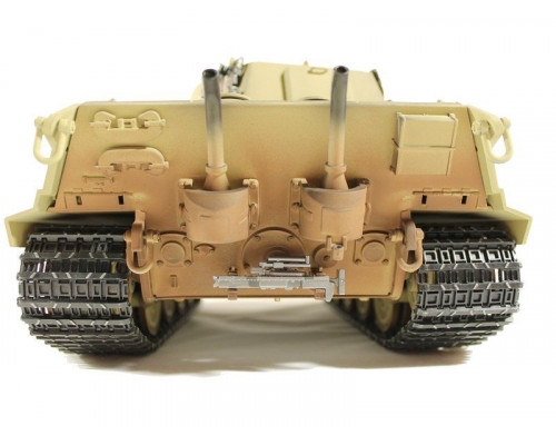 Радиоуправляемый танк Torro King Tiger 1/16, откат ствола (для ИК боя) V3.0 2.4G RTR