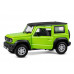Машина АВТОПАНОРАМА Suzuki Jimny, 1/18, зеленый, свет, звук, в/к 24,5х12,5х10,5 см