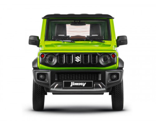 Машина АВТОПАНОРАМА Suzuki Jimny, 1/18, зеленый, свет, звук, в/к 24,5х12,5х10,5 см