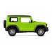 Машина АВТОПАНОРАМА Suzuki Jimny, 1/18, зеленый, свет, звук, в/к 24,5х12,5х10,5 см