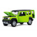 Машина АВТОПАНОРАМА Suzuki Jimny, 1/18, зеленый, свет, звук, в/к 24,5х12,5х10,5 см