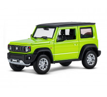 Машина "АВТОПАНОРАМА" Suzuki Jimny, 1/18, зеленый, свет, звук, в/к 24,5х12,5х10,5 см