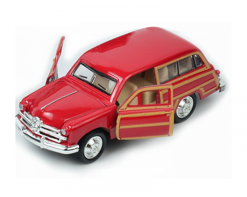 Машина Ideal 1:30-39 Ретромобиль Old Times красный, универсал