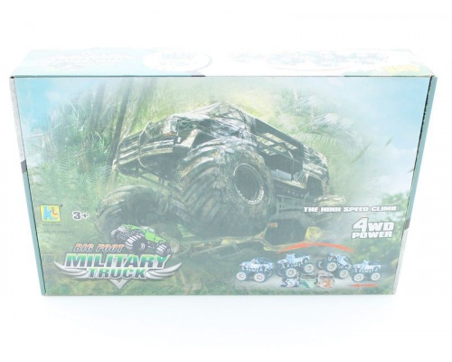 Машина инерционная KLX500-21 Bigfoot Military 4WD (в асс., 8 шт./кор.)