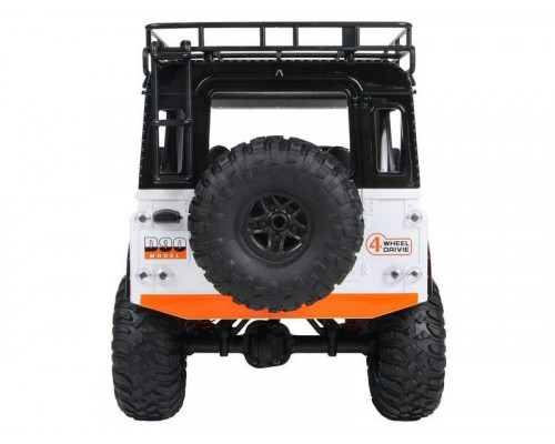 Радиоуправляемая машина MN MODEL английский внедорожник Defender  D90 (белый) 4WD 2.4G 1/12 RTR