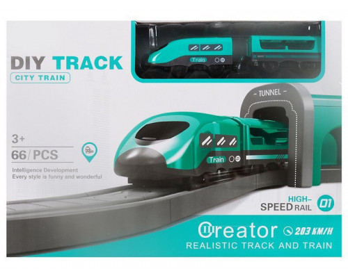 Железная дорога AU1884, 66 деталей