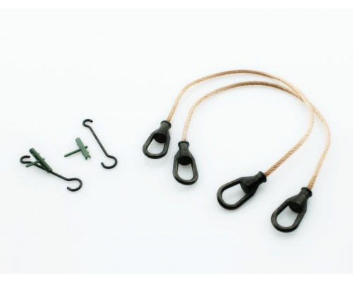 Буксировочный трос металлический для танка ИС-2, 2 штуки