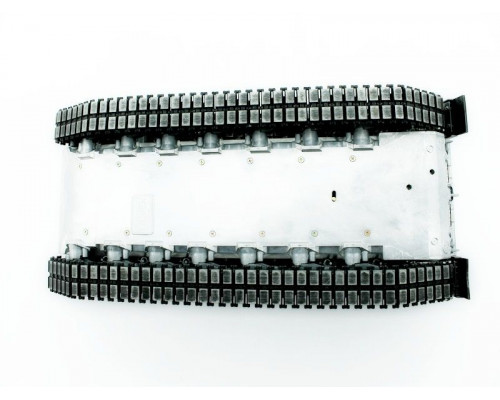 Металлическое шасси для танка Leopard 2A6 (full set, редуктора, электроника)