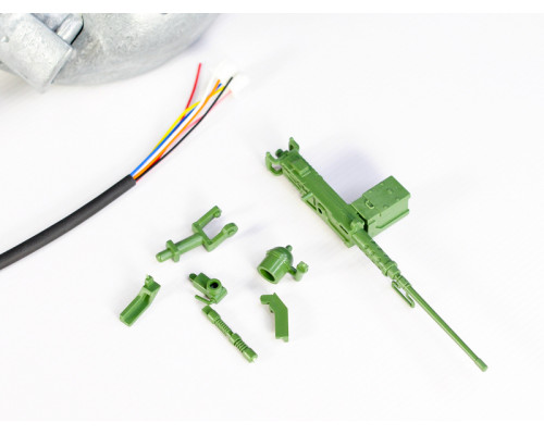 Металлическая башня для танка SHERMAN M4A3 75mm с шариками и мех. вращения на 360 град. TAG120645