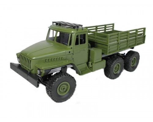Радиоуправляемая машина MN MODEL советский военный грузовик (серый) 6WD 2.4G 1/16 RTR