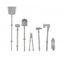 Комплект аксессуаров для танка Tiger - набор инструмента