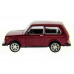 Машина АВТОПАНОРАМА ВАЗ 2121 бордовая,1/22, инерция, Pull Bаck механизм, в/к 10*12*22 cм