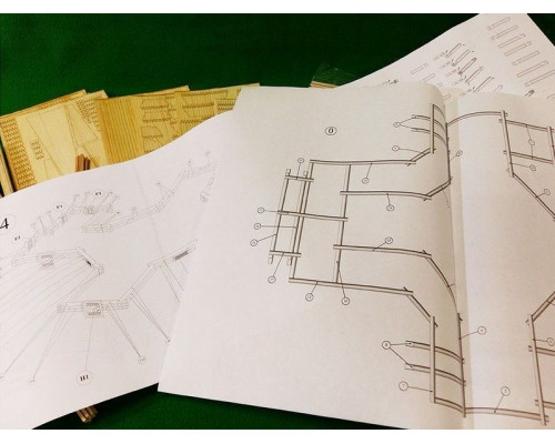 Сборная деревянная модель СВМодель. Троицкая церковь, 8980 деталей, 1/72