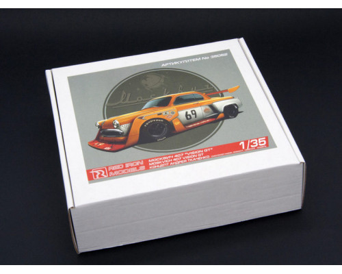 Сборная модель Red Iron Models Москвич Vision GT 1 , 1/35