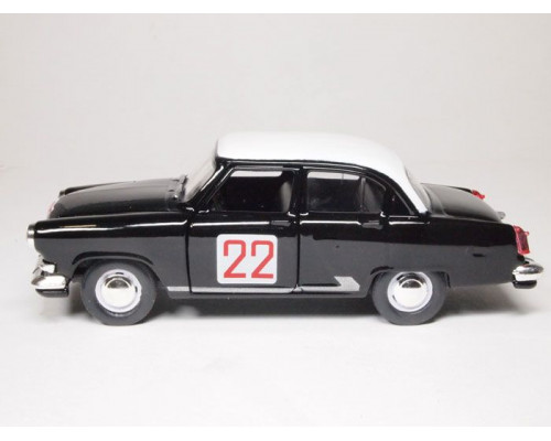 Машина Autotime ГАЗ-21 ВОЛГА ралли 1964 год 1:43