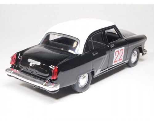 Машина Autotime ГАЗ-21 ВОЛГА ралли 1964 год 1:43