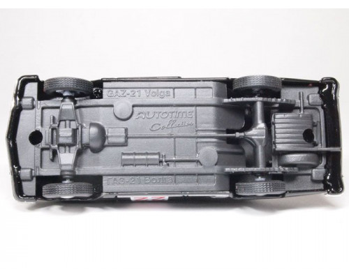 Машина Autotime ГАЗ-21 ВОЛГА ралли 1964 год 1:43