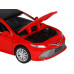 Машина АВТОПАНОРАМА Toyota Camry, красный, 1/32, свет, звук, инерция, в/к 17,5*13,5*9 см
