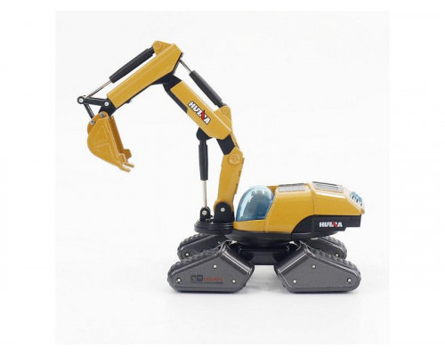 Металлический экскаватор HUI NA TOYS I9 concept 1/50