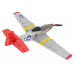 Радиоуправляемый самолет Volantex RC P51D 400мм (красный) 2.4G 4ch LiPo RTF with Gyro