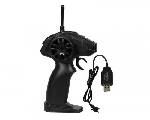 Р/У машина MX Nissan GTR Полиция (с мигалками) +акб 1/16