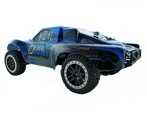 Радиоуправляемый шорт-корс Remo Hobby 9EMU TWINS MOTOR (синий) 4WD 2.4G 1/8 RTR