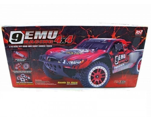 Радиоуправляемый шорт-корс Remo Hobby 9EMU TWINS MOTOR (синий) 4WD 2.4G 1/8 RTR